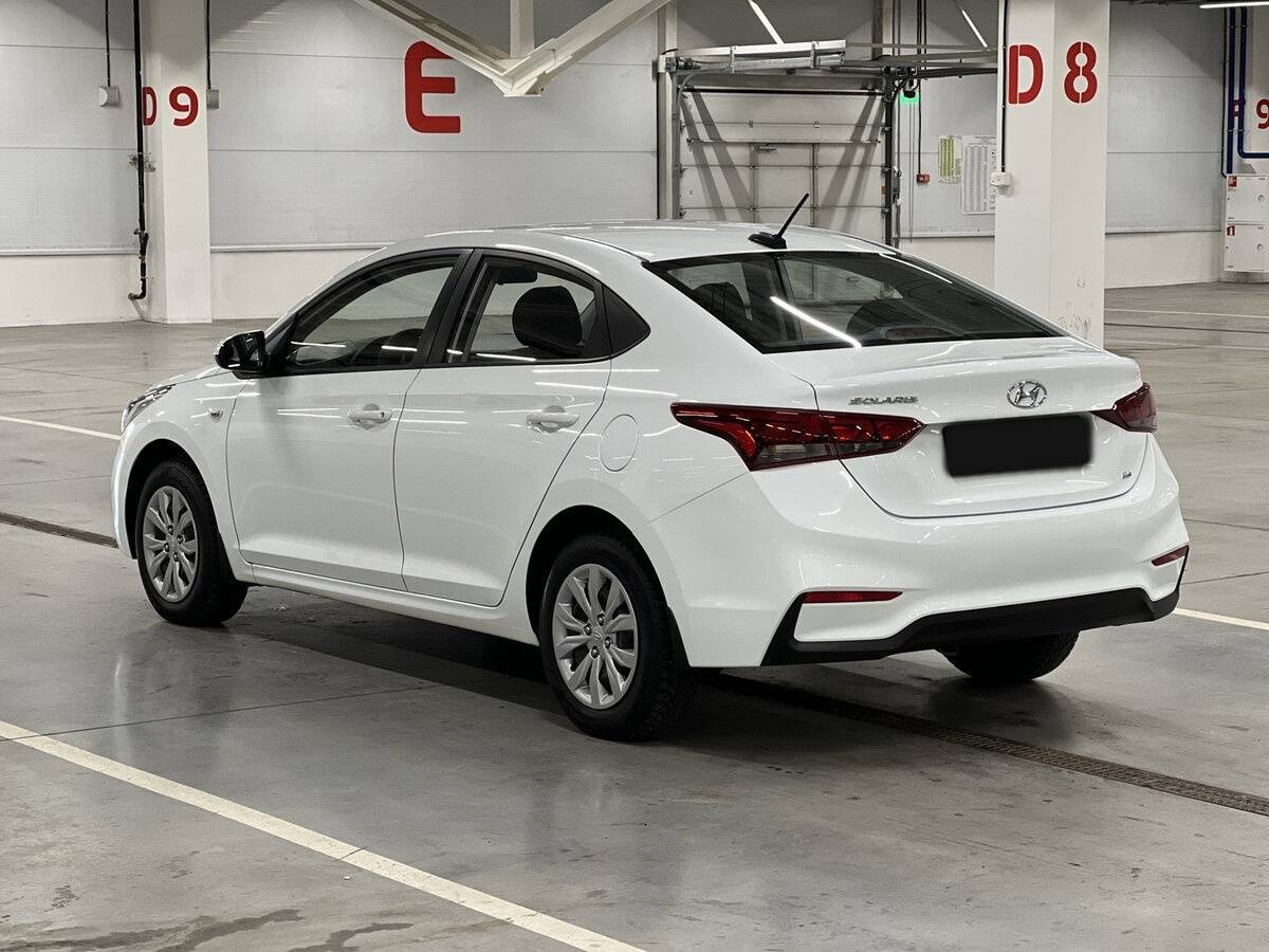 Hyundai Solaris б/у, 2019, Механическая. Фото: #6