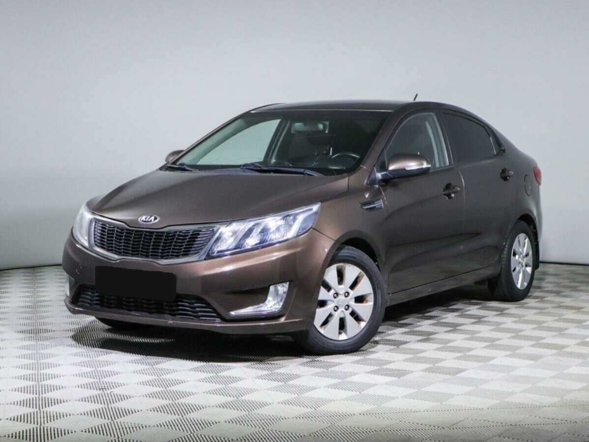 Kia Rio б/у, 2014, Механическая. Посмотреть фото