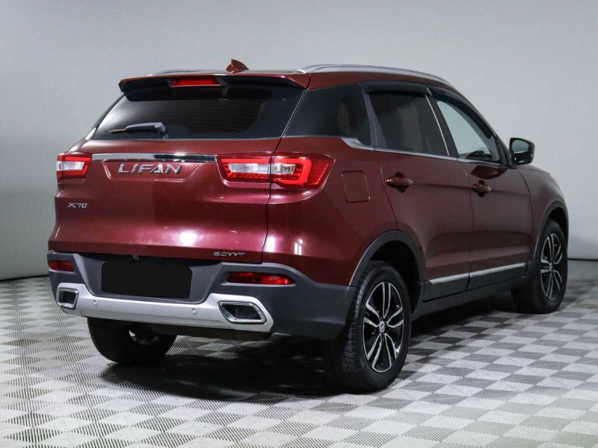 Lifan X70 б/у, 2018, Вариатор. Фото: #3