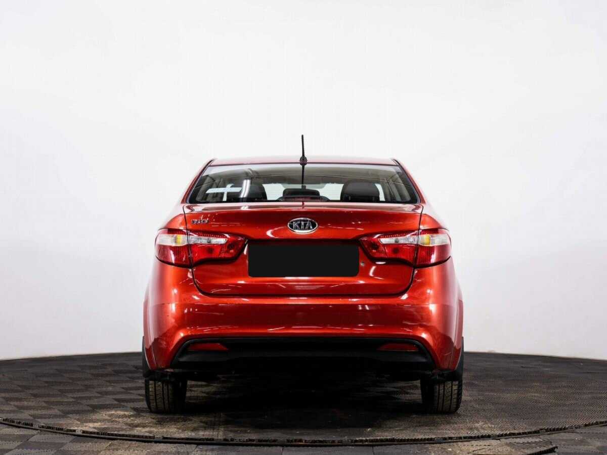 Kia Rio б/у, 2012, Механическая. Фото: #4