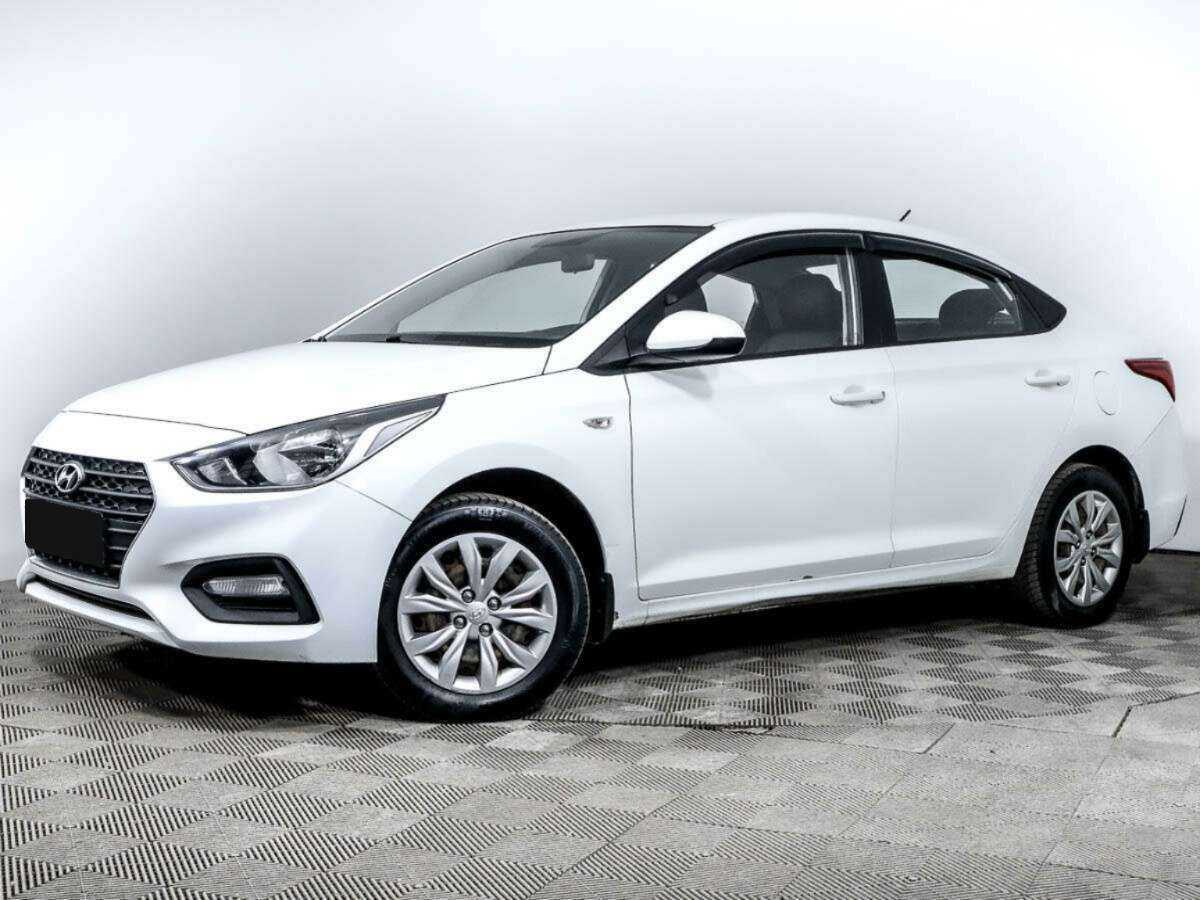 Hyundai Solaris б/у, 2018, Механическая. Посмотреть фото
