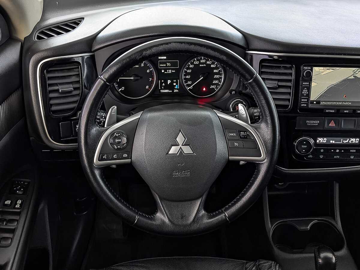 Mitsubishi Outlander б/у, 2014, Вариатор. Фото: #20