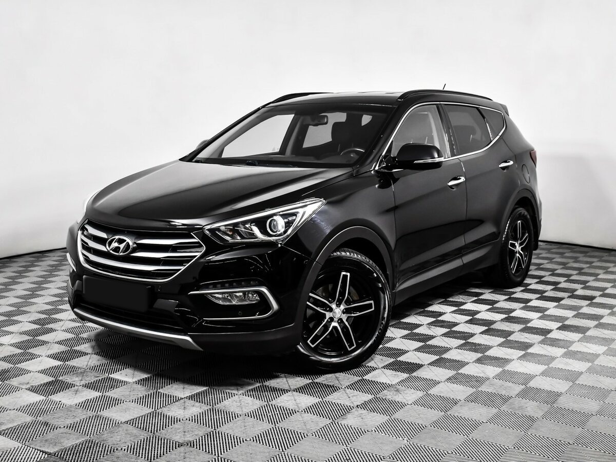 Hyundai Santa Fe б/у, 2017, Автоматическая. Фото: #0