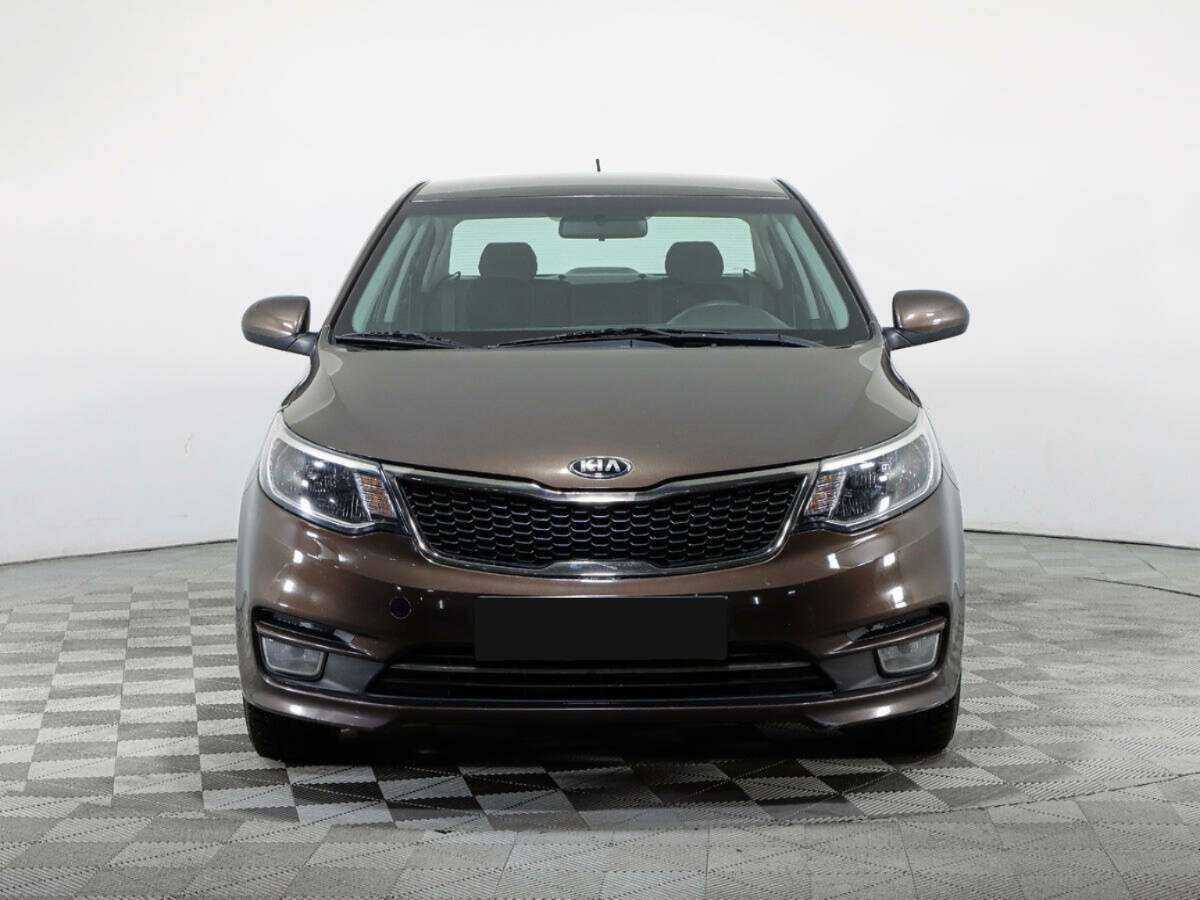 Kia Rio б/у, 2016, Механическая. Фото: #1