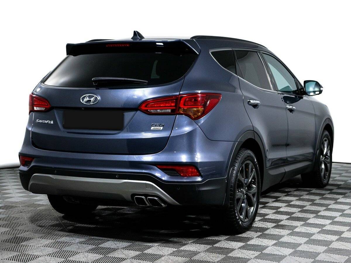 Hyundai Santa Fe б/у, 2017, Автоматическая. Фото: #4
