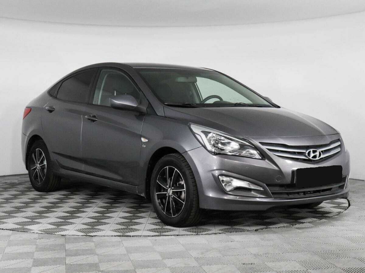 Hyundai Solaris б/у, 2016, Механическая. Фото: #2