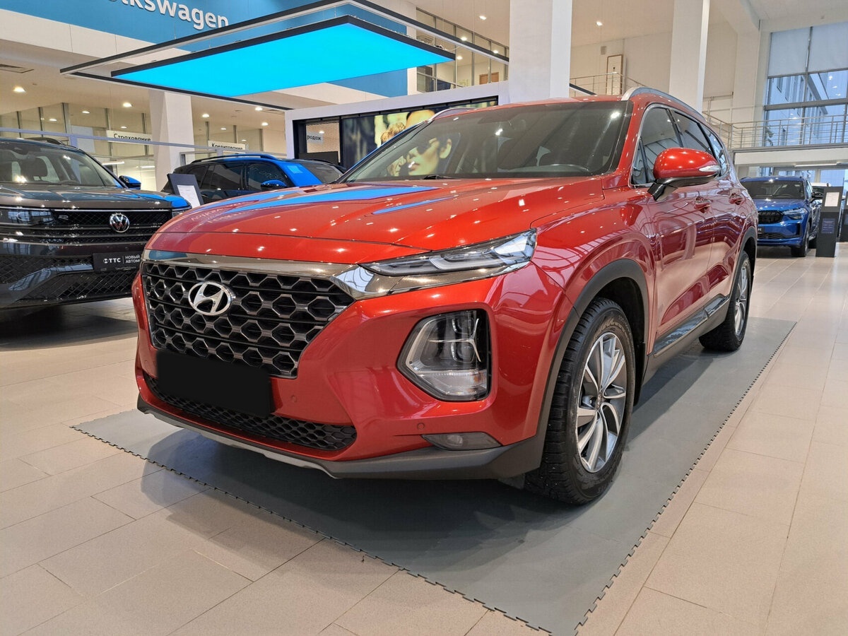 Hyundai Santa Fe б/у, 2019, Автоматическая. Посмотреть фото