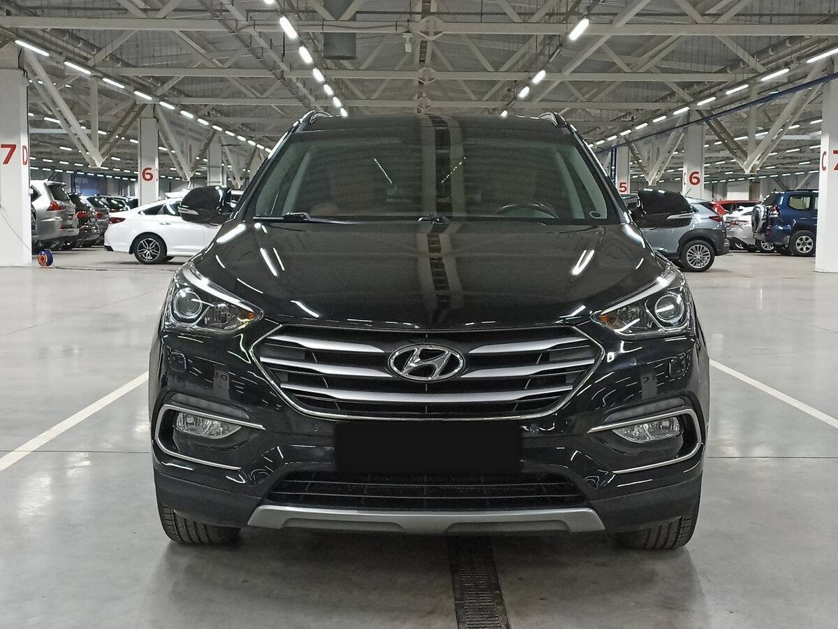 Hyundai Santa Fe б/у, 2017, Автоматическая. Фото: #1