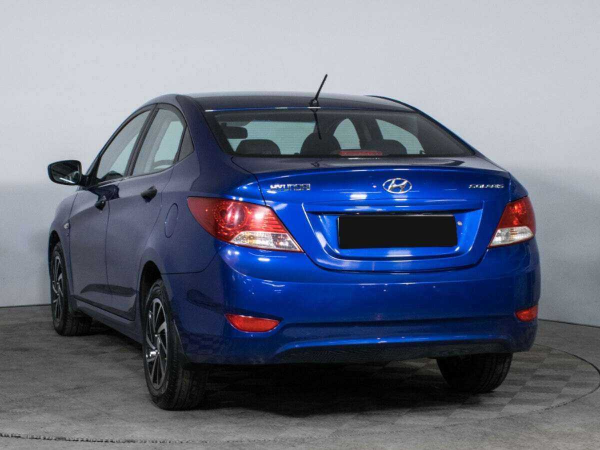 Hyundai Solaris б/у, 2012, Механическая. Фото: #6