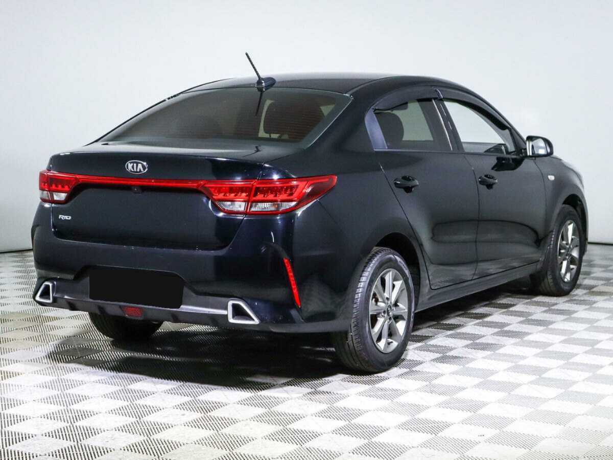 Kia Rio б/у, 2020, Автоматическая. Фото: #4
