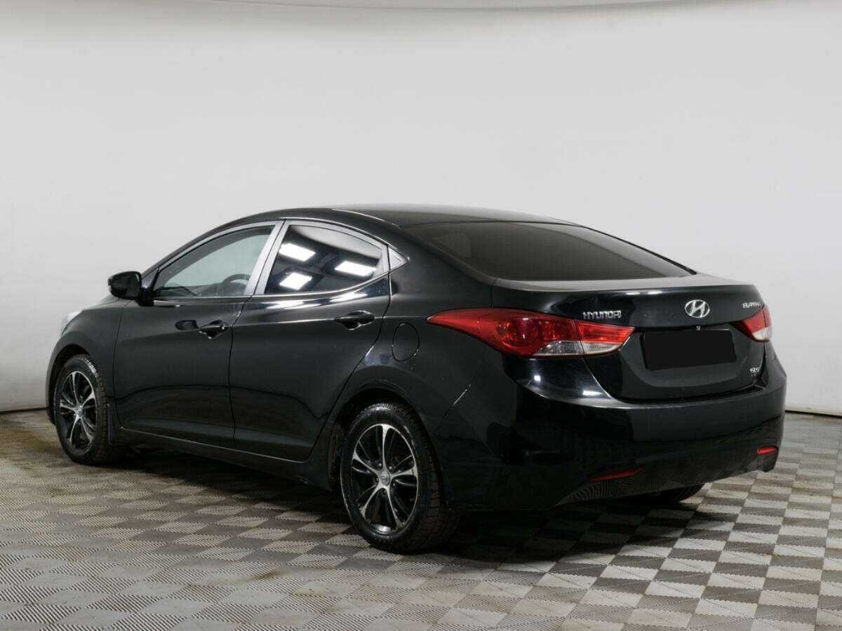 Hyundai Elantra б/у, 2012, Автоматическая. Фото: #6