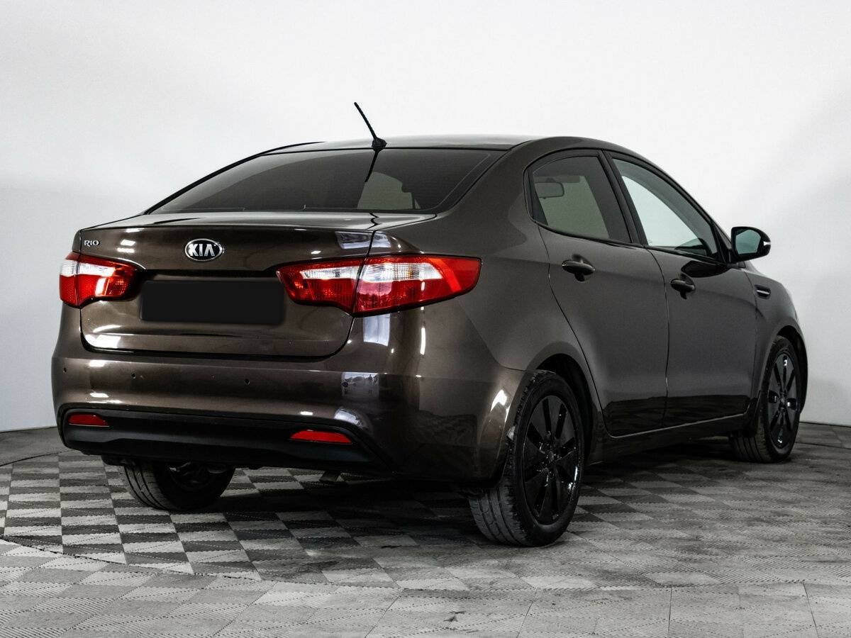 Kia Rio б/у, 2014, Автоматическая. Фото: #3