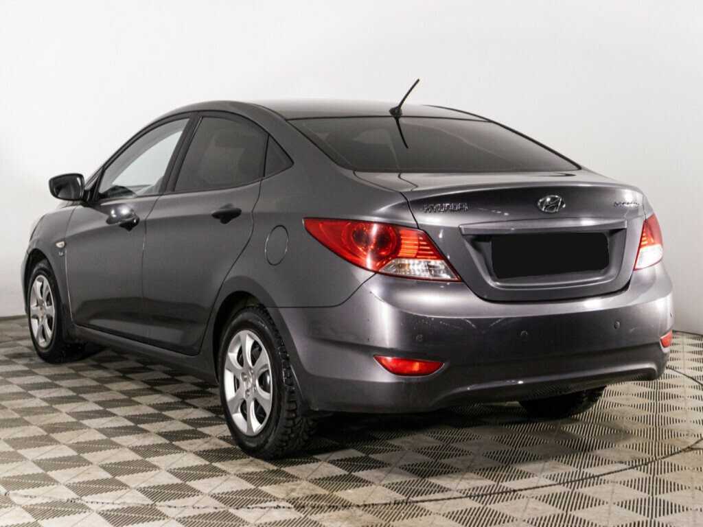 Hyundai Solaris б/у, 2013, Автоматическая. Фото: #6