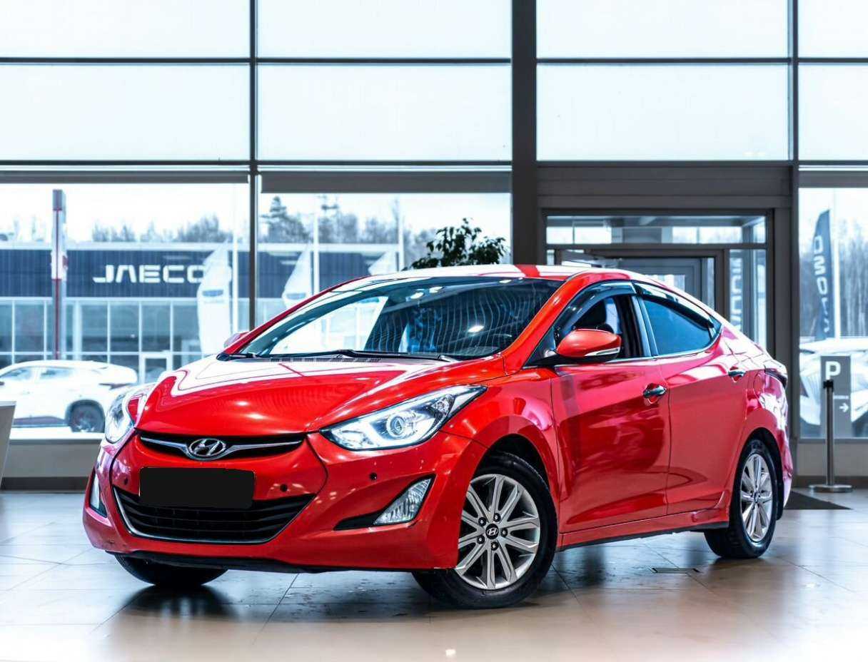 Hyundai Elantra б/у, 2014, Автоматическая. Фото: #0