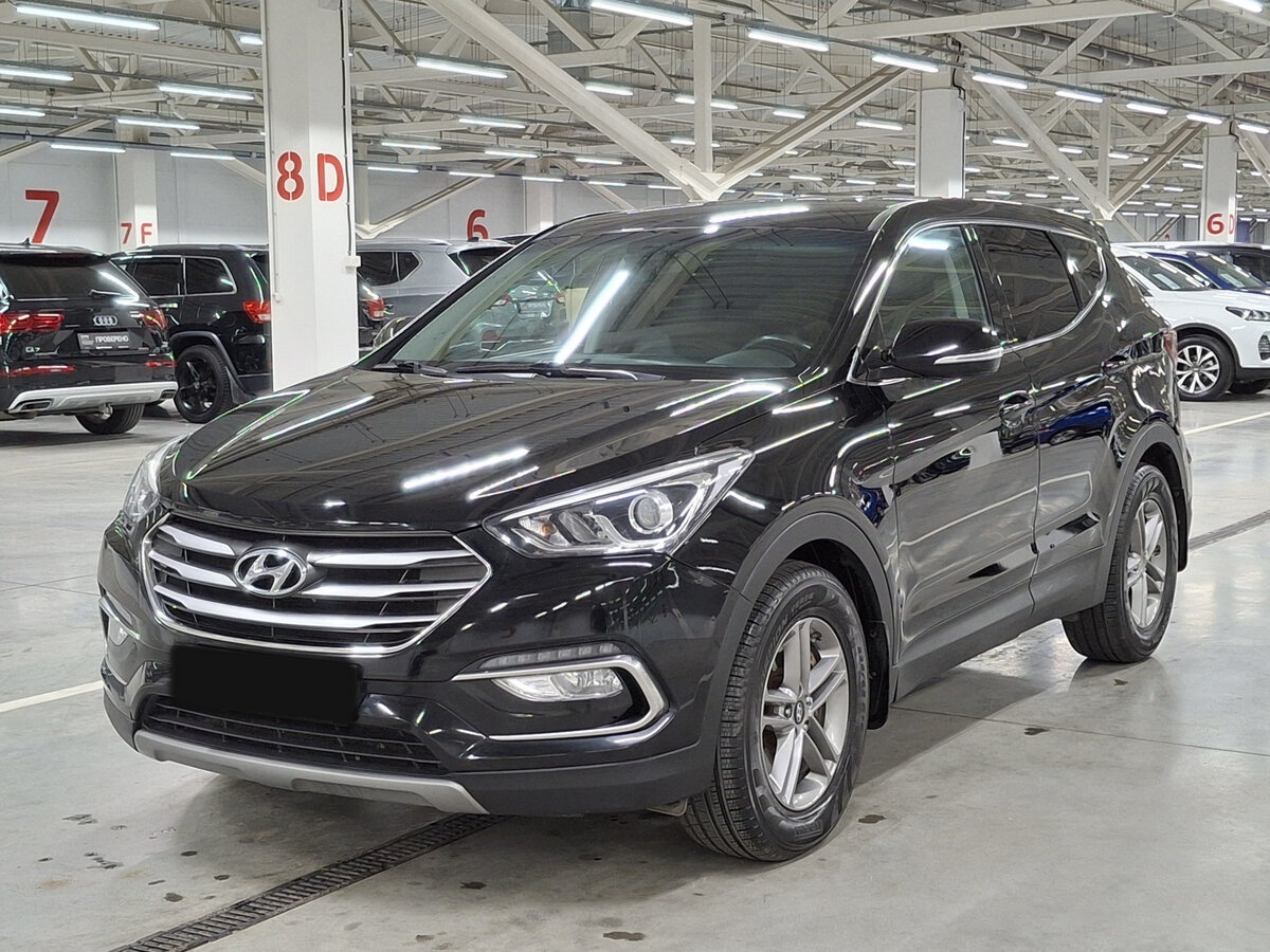 Hyundai Santa Fe б/у, 2018, Автоматическая. Фото: #0