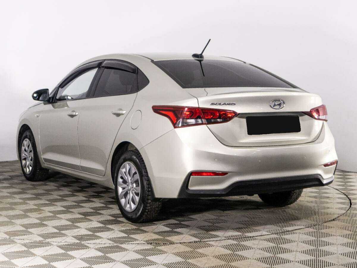 Hyundai Solaris б/у, 2019, Автоматическая. Фото: #6
