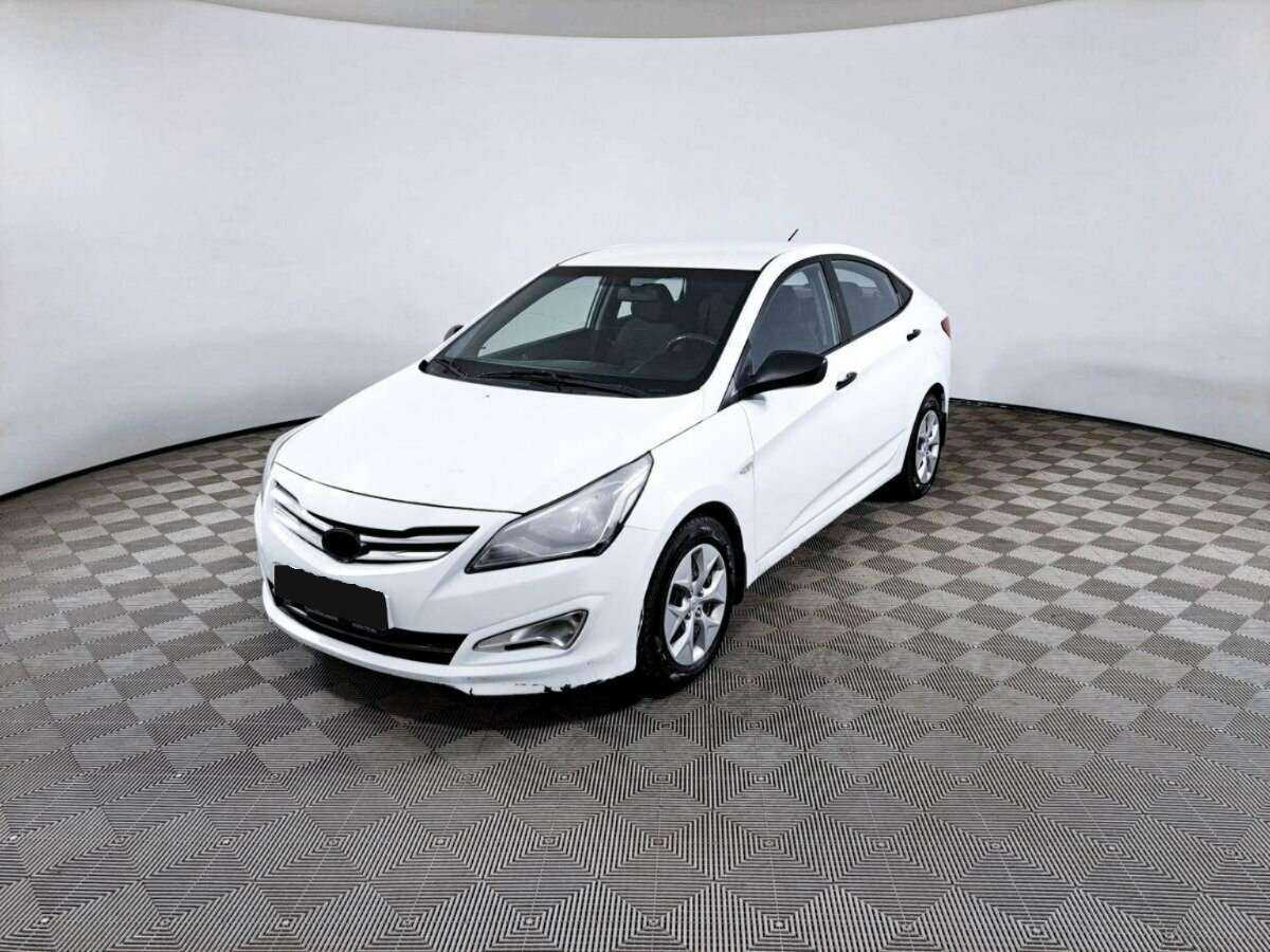 Hyundai Solaris б/у, 2014, Механическая. Фото: #0