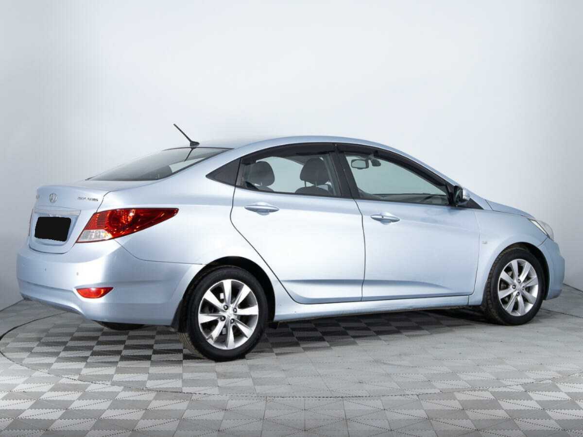 Hyundai Solaris б/у, 2012, Автоматическая. Фото: #4