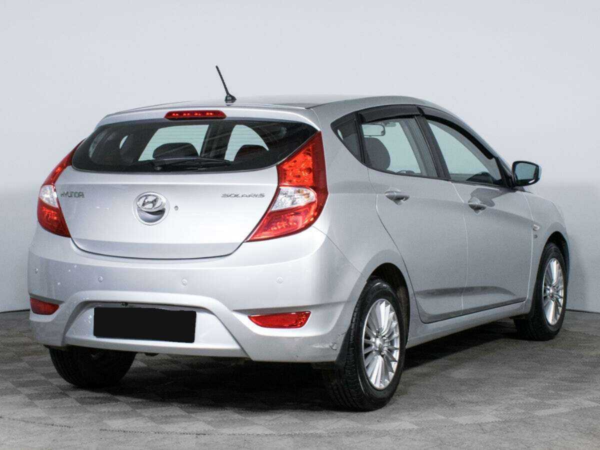 Hyundai Solaris б/у, 2012, Механическая. Фото: #4