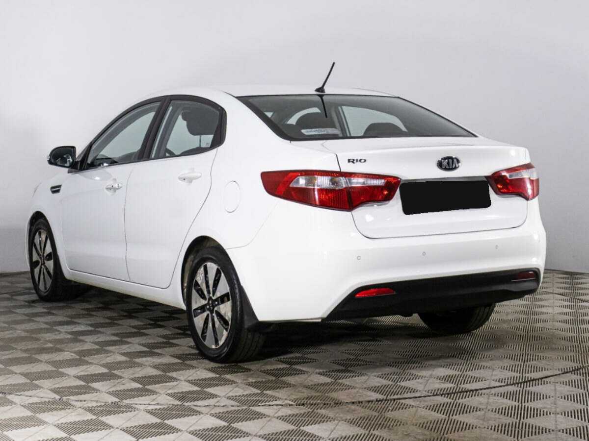 Kia Rio б/у, 2014, Автоматическая. Фото: #6