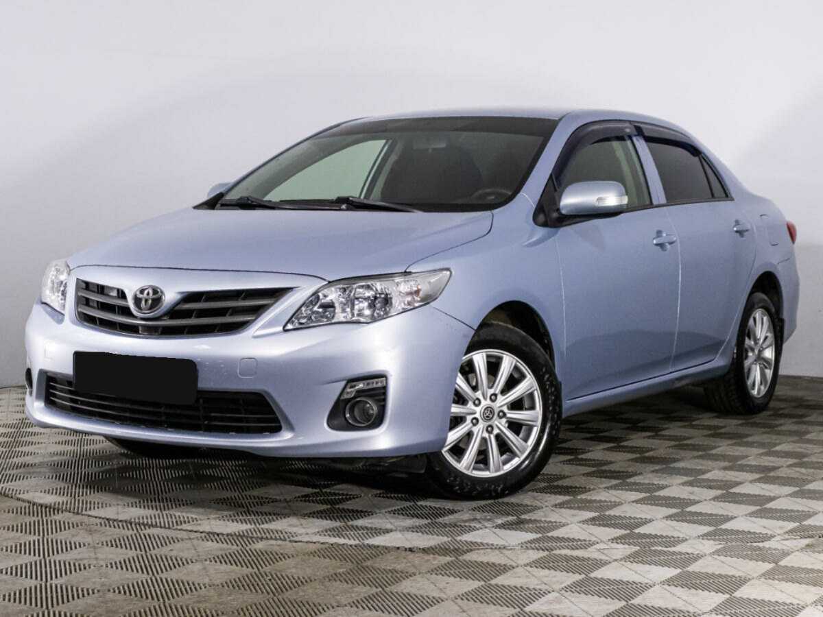 Toyota Corolla б/у, 2013, Механическая. Посмотреть фото