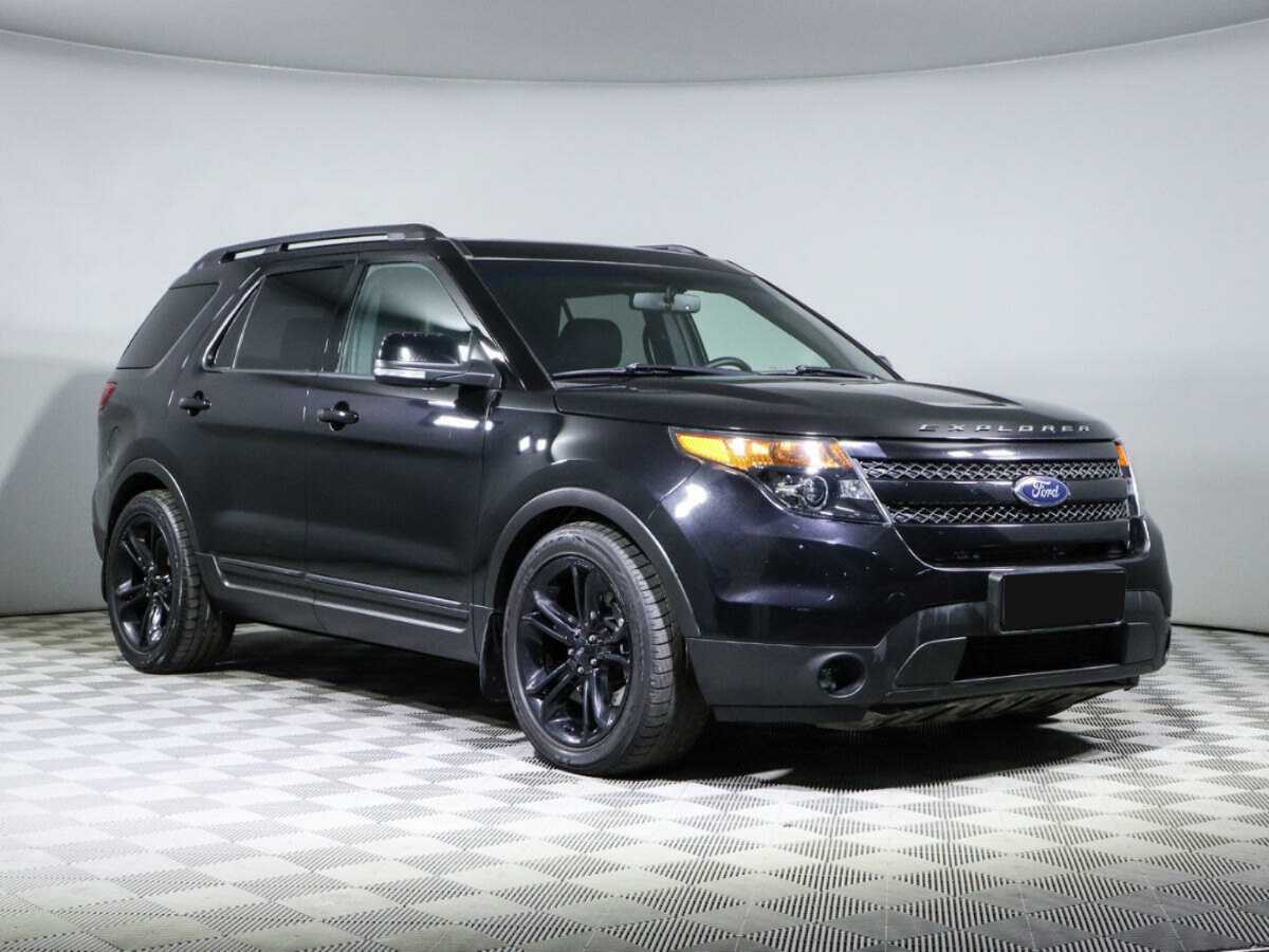 Ford Explorer б/у, 2014, Автоматическая. Фото: #2
