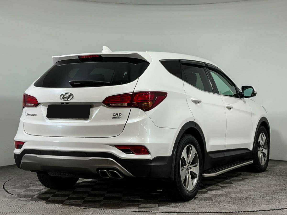 Hyundai Santa Fe б/у, 2017, Автоматическая. Фото: #4