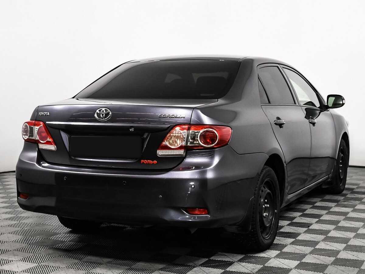 Toyota Corolla б/у, 2012, Автоматическая. Фото: #4