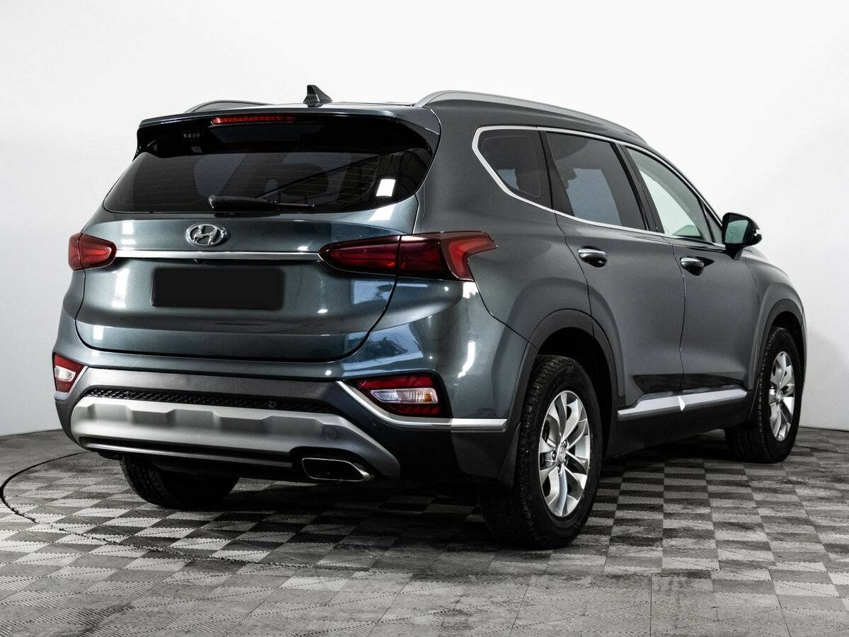 Hyundai Santa Fe б/у, 2018, Автоматическая. Фото: #3