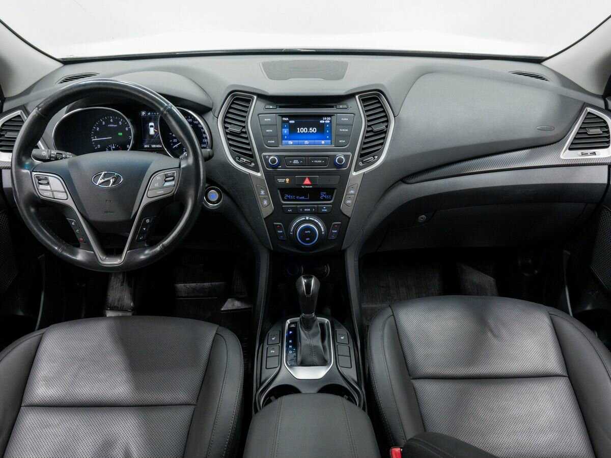 Hyundai Santa Fe б/у, 2017, Автоматическая. Фото: #10