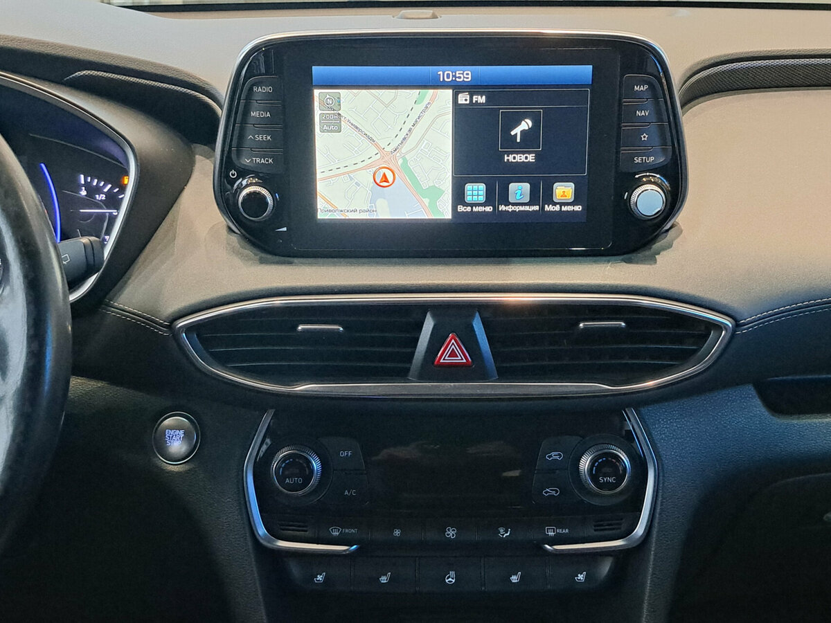 Hyundai Santa Fe б/у, 2019, Автоматическая. Фото: #14