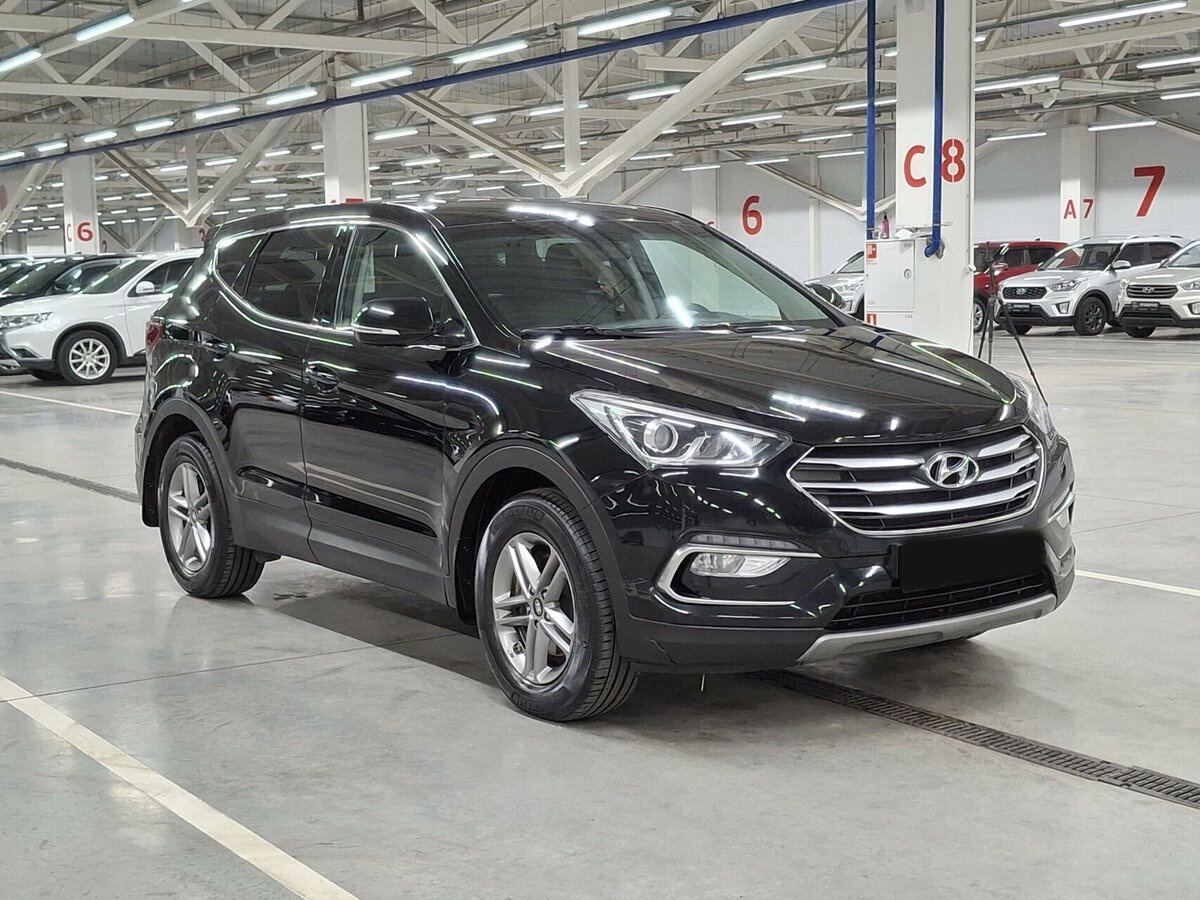 Hyundai Santa Fe б/у, 2018, Автоматическая. Фото: #2