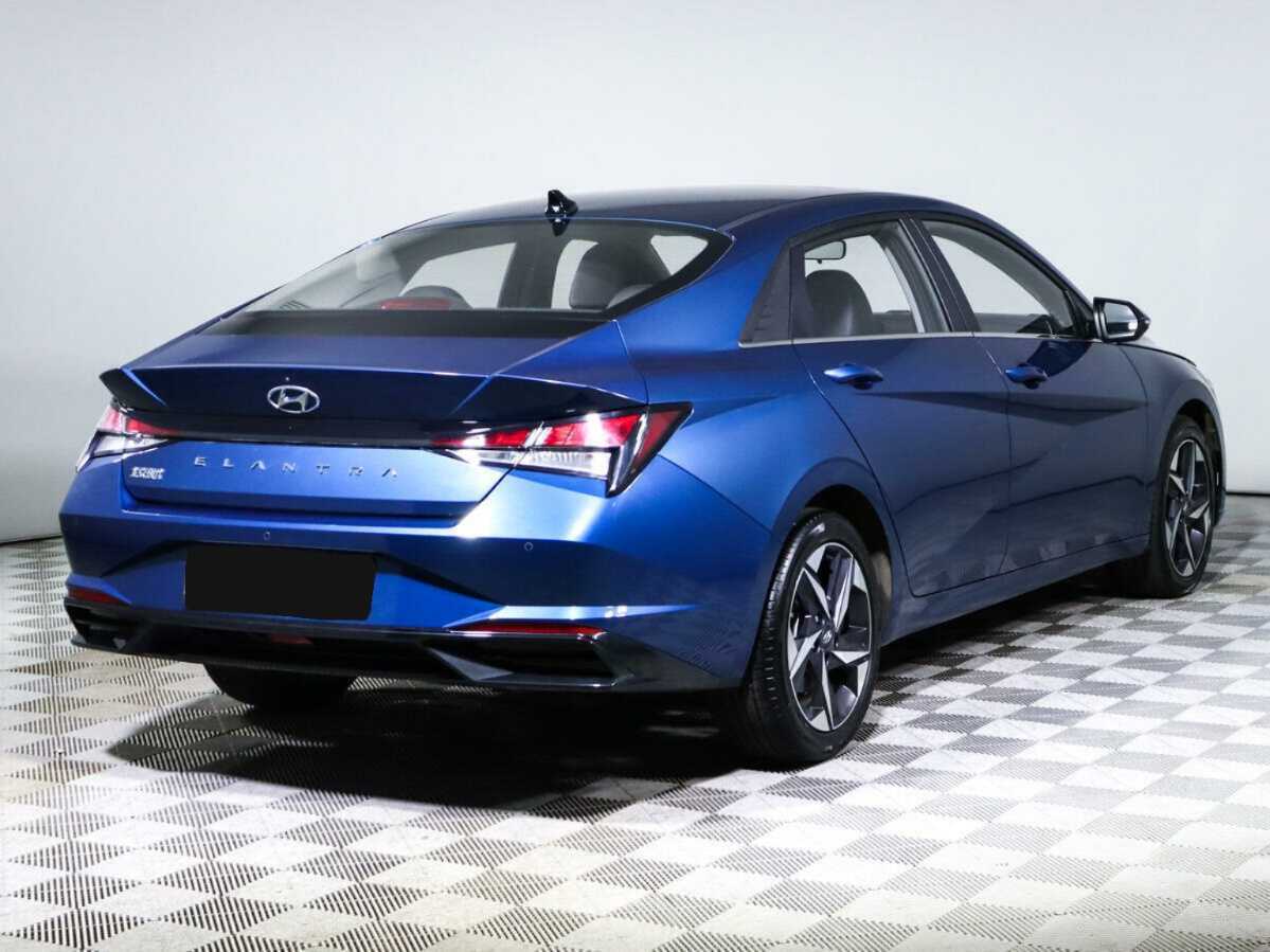 Hyundai Elantra б/у, 2022, Вариатор. Фото: #3