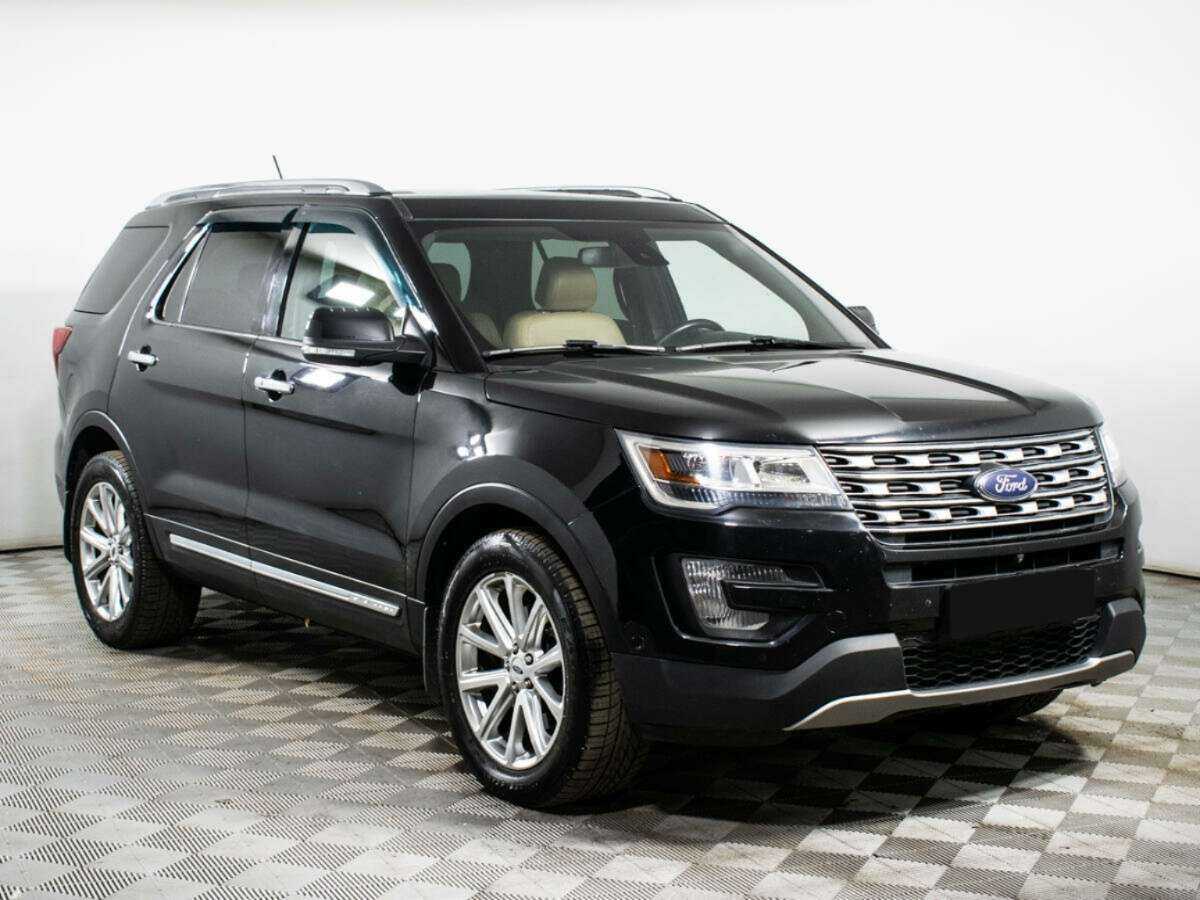 Ford Explorer б/у, 2016, Автоматическая. Фото: #2