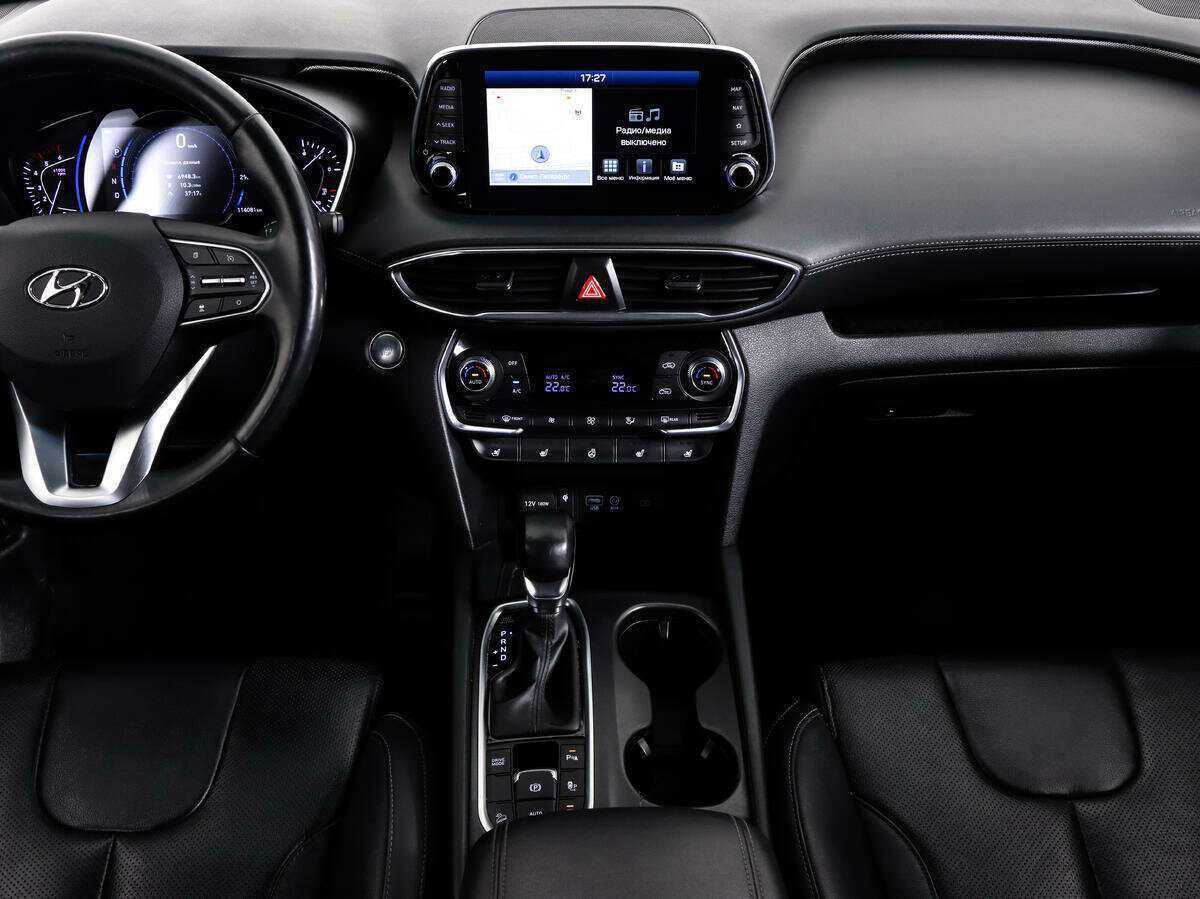 Hyundai Santa Fe б/у, 2019, Автоматическая. Фото: #12