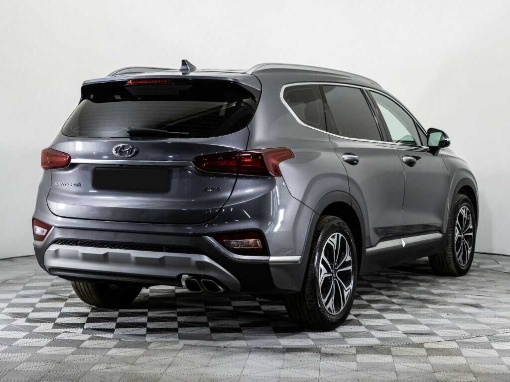 Hyundai Santa Fe б/у, 2018, Автоматическая. Фото: #3