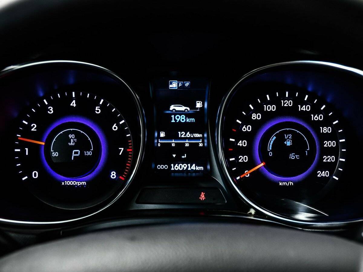 Hyundai Santa Fe б/у, 2014, Автоматическая. Фото: #9