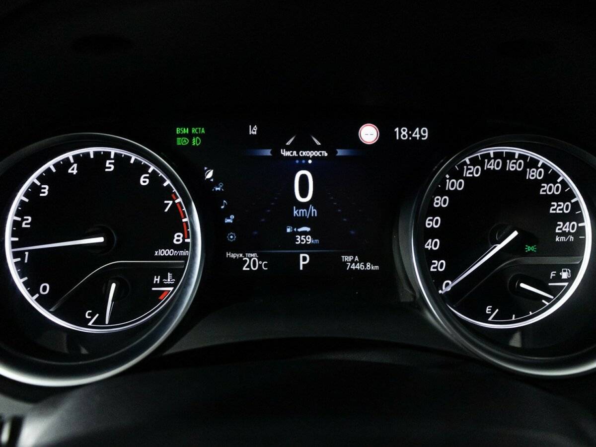 Тойота Камри б/у, 2021, Автоматическая. Фото: #10