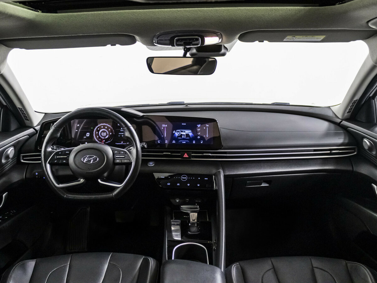 Hyundai Elantra б/у, 2021, Вариатор. Фото: #11